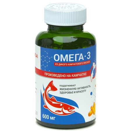 Сальмоника Омега-3 Из Дикого Камчатского Лосося Капс.600Мг №240