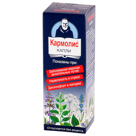 Кармолис Капли Д/Приема Вн.,Ингал.и Наружн.прим.фл.50Мл