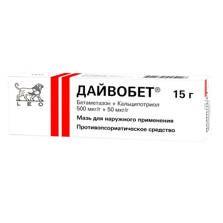 Дайвобет Мазь Д/Наружн.прим.15Г