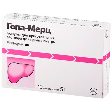 Гепа-Мерц Гран.д/Приг.р-Ра Д/Приема Внутрь Пак.5Г №10