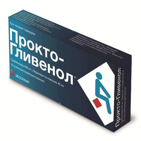 Прокто-Гливенол Супп.рект.№10
