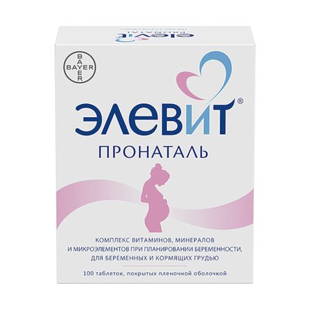 Элевит Пронаталь Таб.п.п.о.№100