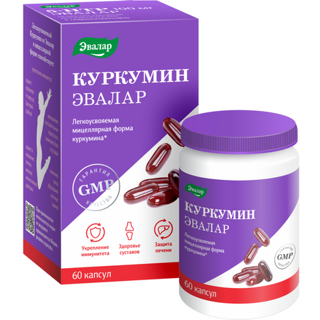 Куркумин Капс.40Мг №60