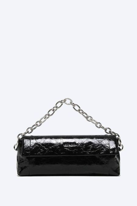 Сумка сэтчел кожаная на цепочке VITACCI 6340₽