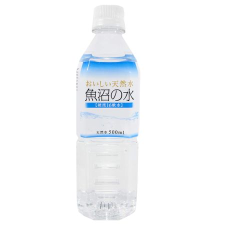 16 супер мягкая вкусная натуральная вода Uonuma water 1 коробка x 24 [Жесткость воды] (Бутылки 500 мл)