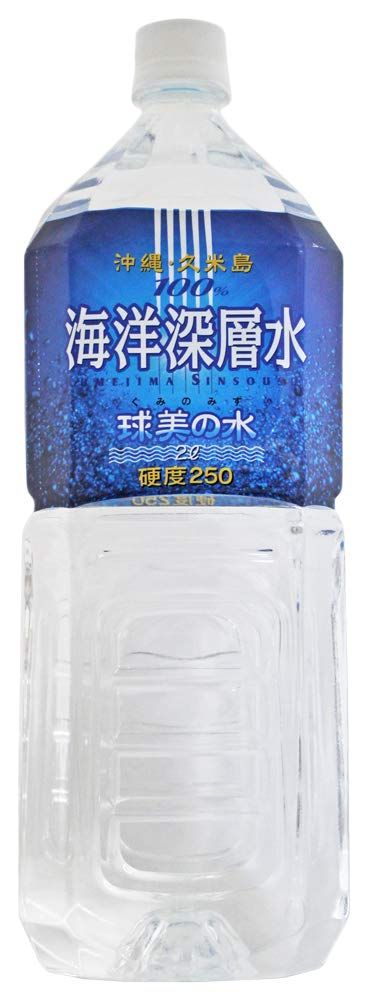 Глубоководная вода Глубоководная вода Kumi no Miwa Hardness 250, 2 л x 6 бутылок [Kumejima Development]