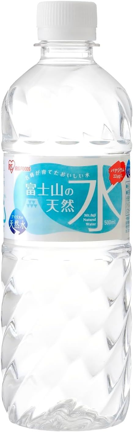 Iris Ohyama Natural Water Fuji Natural Water 24 Preserved Disaster Prevention Emergency Disaster Emergency Disaster 500ml Mt. 500ml, bottles, Water,