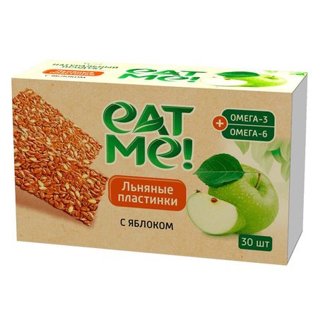 Ит Ми Льняные Пластинки С Яблоком №30