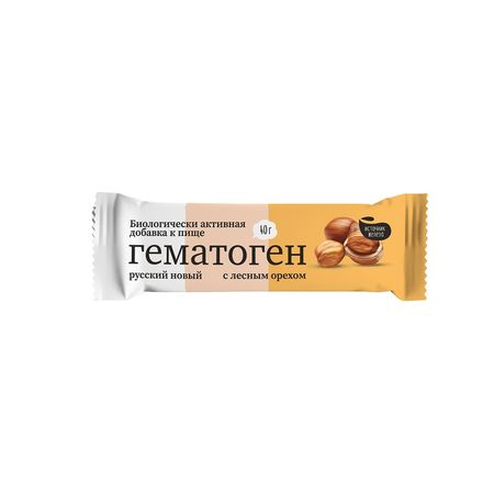 Pl Гематоген С Лесным Орехом 40Г
