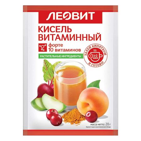 Рецепт Здоровья Кисель Гор. Приготовления "Витаминный Форте" Пакет 20Г №1