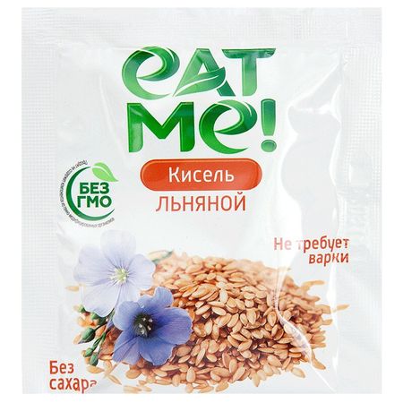 Ит Ми Кисель Без Сахара Льняной Пак.20Г