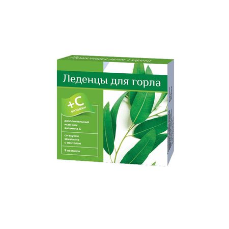 Pl Леденцы С Витамином С №9 Эвкалипт-Ментол