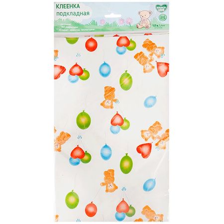 Клинса Клеенка Подкладная Пвх Покрыт 1,0 Х 1,4М Детская