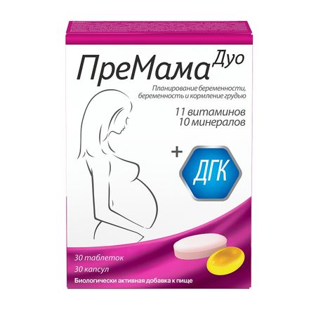 Премама Дуо Таб.№30+Капс.№30