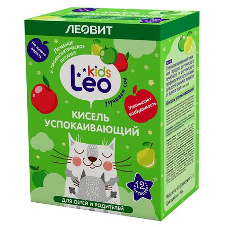 Леовит Лео Кидс Кисель Успокаивающий Для Детей Пак.12Г №5