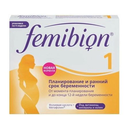 Фемибион 1 Таб.п.п.о.917Мг №28