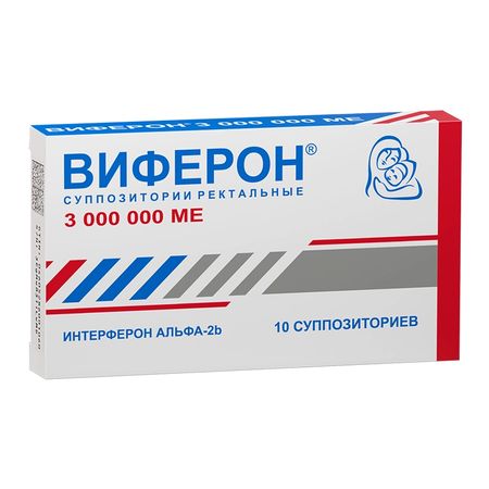 Виферон 4 Супп.рект.3000000Ме №10