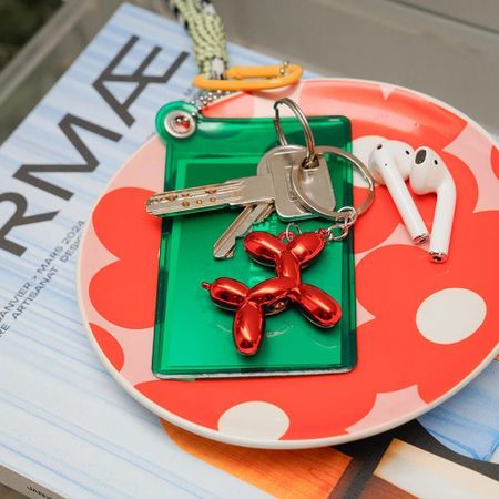 Брелок на ключи Helio Ferretti PUPPY METALLIC RED 700₽