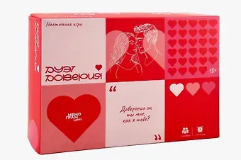 Настольная игра "Дуэт доверия", 18+