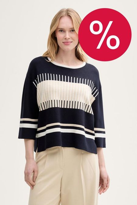 Джемпер трикотажный с принтом TOM TAILOR 3999₽