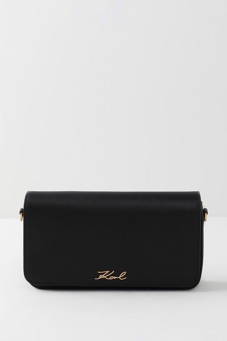 Сумка клатч кожаная Signature Karl Lagerfeld 13370₽