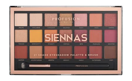 Profusion Siennas 21 Shade Eyeshadow Palette