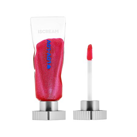 Блеск для губ ISCREAM LOV-LOV тон 05 с глиттером
