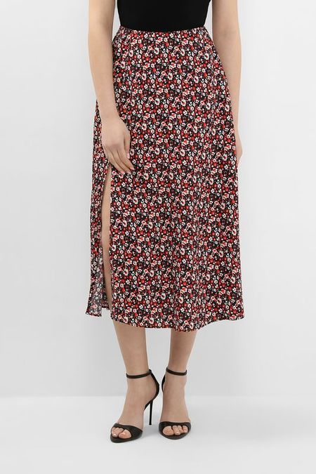 Юбка с разрезом и принтом BELUCCI 5767₽