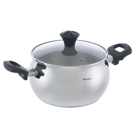 Кастрюля из нержавеющей стали Werner Vescona 52560 39 л20 см 5600₽