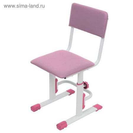Стул для школьника регулируемый Polini kids City/ Polini kids Smart L, цвет белый-синий купить недорого