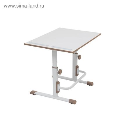 Растущая парта-трансформер Polini kids Simple М1 75 х 55 см, цвет белый/макиато купить недорого