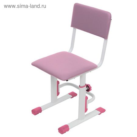 Стул для школьника регулируемый Polini kids City/ Polini kids Smart L, цвет белый-синий купить недорого