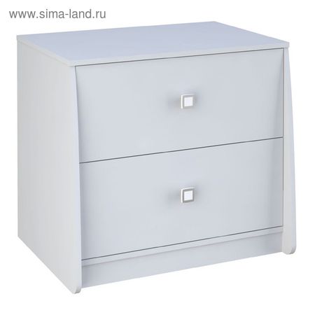Комод с 2 ящиками для кровати-чердака Polini kids Simple 4100 с выдвижными элементами, белый 47383 купить недорого