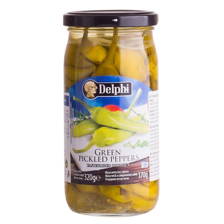 Перец зеленый Delphi маринованный 320 г