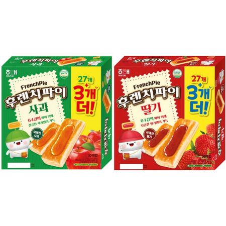 [HAITAI] French Pie 2types(Apple&Strawberry) #Apple 192g