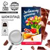 Шоколад молочный «Любимому учителю», 70 г.