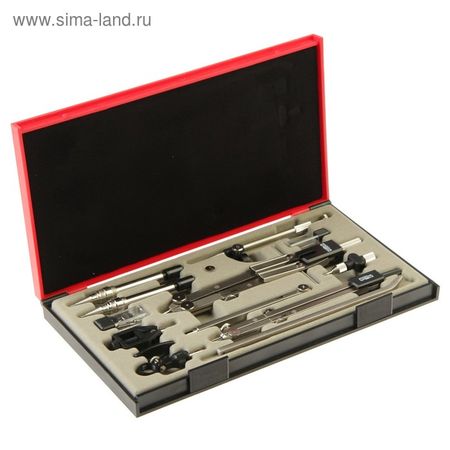 Готовальня Koh-I-Noor 9452, профессиональная, 13 предметов, в пластиковом футляре