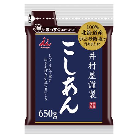 Imuraya Imuraya тщательно протертая красная фасолевая паста 650 г x 10 пакетиков [Бобовая паста] [В пакетиках] [Зендзай] [Охаги]