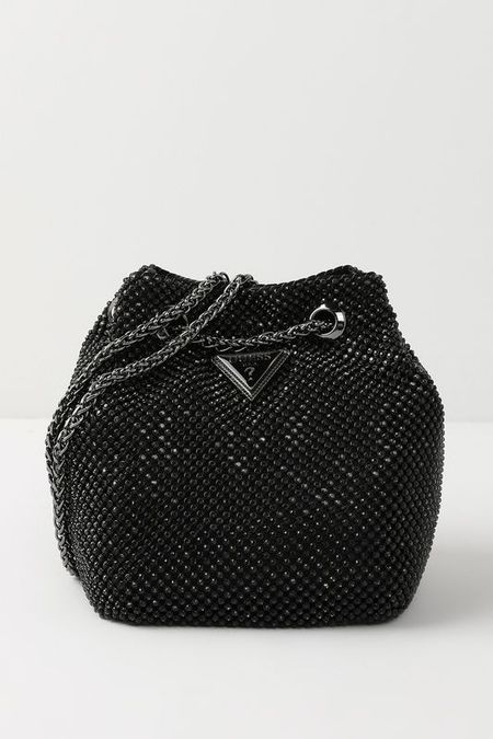 Сумка мешок со стразами Zalina Guess 16942₽