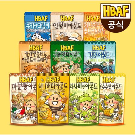 [HBAF] Приправа/Сладкий миндаль 190г #Cookie&Cream