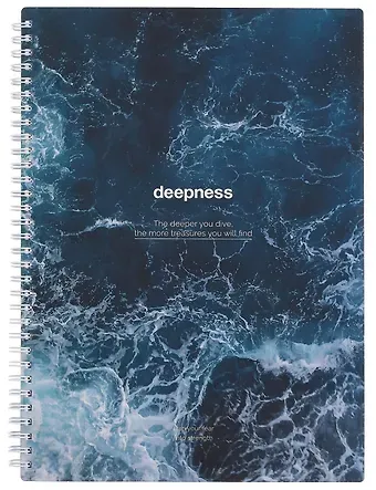 Тетрадь А4 96л кл. "Ocean", пучина, карт.обл., спираль, ламинация