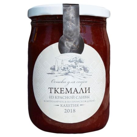 Пюре ткемали Permeris из красной сливы, 500 г