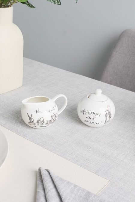 Набор из сахарницы и молочника Alice in Wonderland Kitchen Craft 3667₽