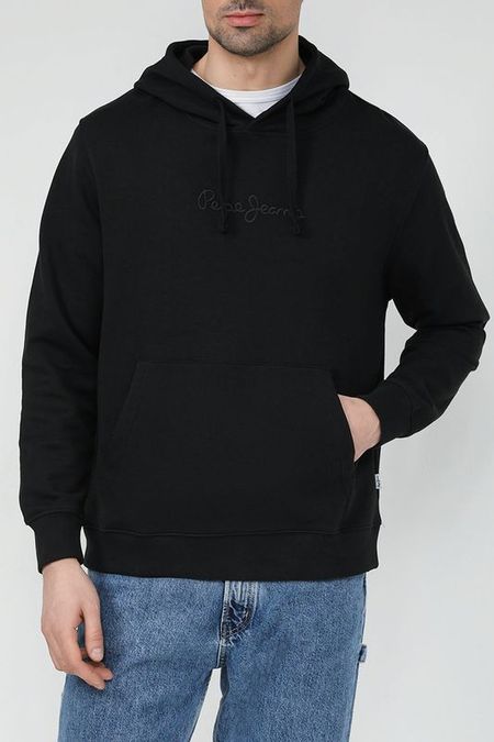 Худи хлопковое с логотипом PEPE JEANS 3930₽