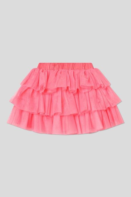 Юбка на эластичном поясе с оборками из сетки IDO 3300₽