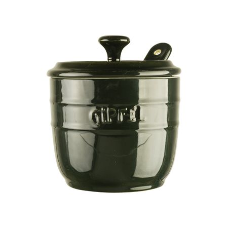 Сахарница с ложкой керамическая Gipfel Majolica 3916 025 л 1290₽