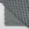 Лоскут плюш «Соты», 50×50 см, 220 г/м, серый №18