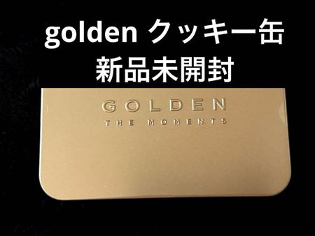 [Б/У] BTS Jungkook Exhibition GOLDEN Japan Limited Печенье Банка