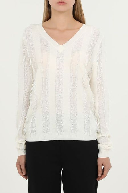 Пуловер c v-вырезом с декором Gerry Weber 9510₽