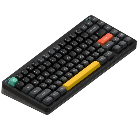 Nuphy Halo75v2 Obsidian Black Silent Red RU 23990₽